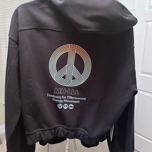 RARE Black MadHappy Lululemon Collab Hoodie M - Picture 1 of 4
